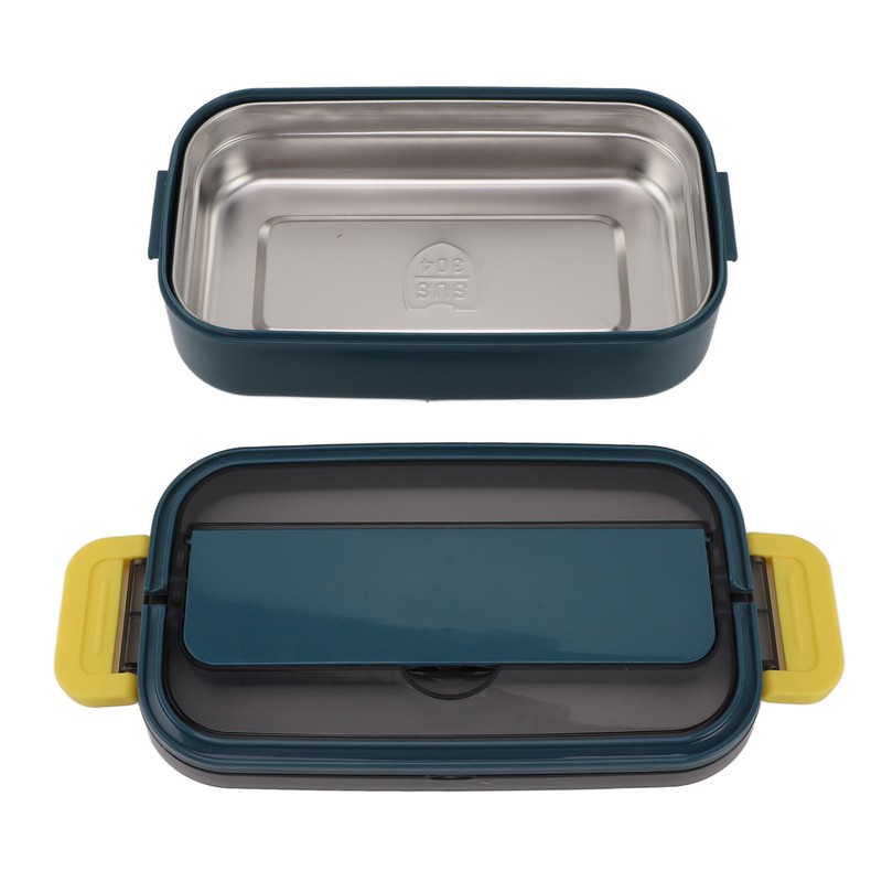 304 Stainless Steel Bento Box Adult Lunch Box Single Layer