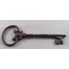 Iron Decorative Skeleton Key, Brown, Size No Size
