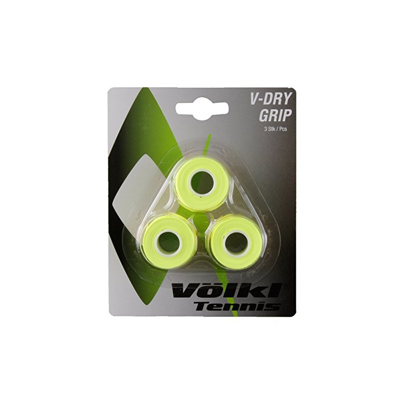 Tenis V seco Overgrip, Pack de 3