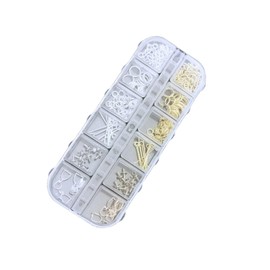 Tofficu 1 Box Jewelry Chain Connection Clasp Jewlery Connectix Jewels Gold Eye Open Jump Rings Jewerly Necklace Clip Clasp Silver Jump Rings Screw Eye Crafting Supplies Charm