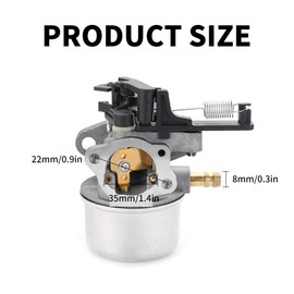 ANBOO 591137 590948 Carburetor for Briggs Stratton 111P02 114P02 11P902 121Q02 121Q07 121S02 121S07 121S75 124Q02 Pressure Washer 775EX TB360 Lawn Mower Tractor Carb with 795066 Air Filter