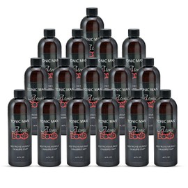 Tonic Man Atonic Bomb Made with Raw Apple Cider Vinegar 16oz Bottle (Pack of 16)