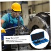 CHILDWEET Precision Measurements 1pc Micrometer Carbon Steel Thickness Gauge Metric