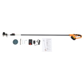Electric Pole Saw, 5.31IN 40W Battery Powered Pole Saw, Tree Saw Branch Cutter Trimmer with 4 Ah Lithium Battery, Cordless Pole Hedge Trimmer for Tree Trimming