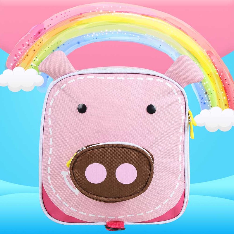Cartoon Animal Anti lost Backpack Schoolbag with Walking Safety Harness