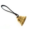 Leather Brass Wind Bell, Feng Shui Bell Good Luck Protection