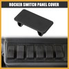 Partuto 6pcs Rocker Switch Panel Cover Automotive Toggle Switch Hole
