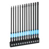 Toolant 6" Impact Long Torx Bit Set 13pcs (TT7-TT40), 1/4