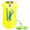 LeKaufen Swim Buoy for Open Water, 20L Swim Safety Float