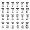 Cermant 24 Values 400 Pcs 1uF ~ 1000uF SMD Aluminum
