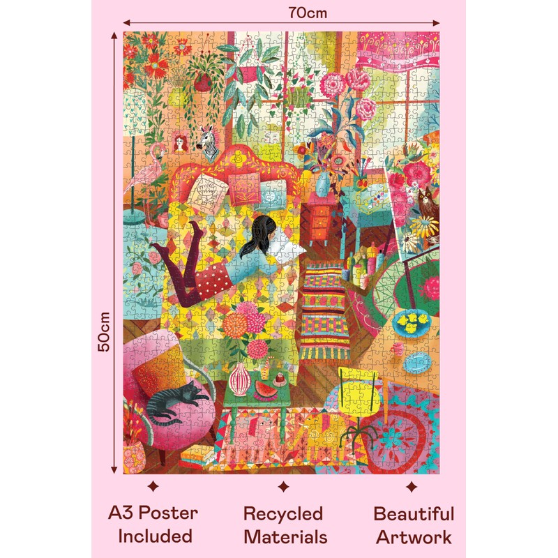 Elena Essex Jigsaw Puzzle for Adults 1000 Pieces (Cosy Living)