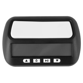 NIZEAMI Chess Clock, Digital Chess Timer & Game Timer, 3-In-1 Multipurpose Portable Professional Clock Black