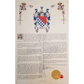 Bryne - Last Name Coat of Arms, Family Crest and History Print Set (2 Pack)