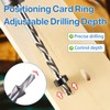 2 Pcs 9.5mm Pocket Hole Drill Bits, High Speed Steel