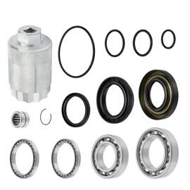 JAVIK Fit for Honda Rancher 420 Rear Differential Bearings Seals & Wrench Tool Kit 2007-2013