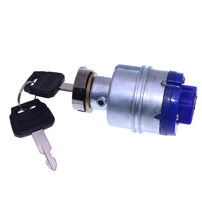 Kobelco New Ignition Switch W/2 keys YN50500026F1 For Kobelco SK200-8