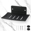 QWORK® 304 Stainless Steel Soap Dish Tray with Drain Hole