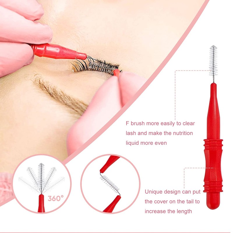 Libeauty Eyelash Lifting Tools, Eyelash Lifting Accessories, Brow Laminating Brushes,