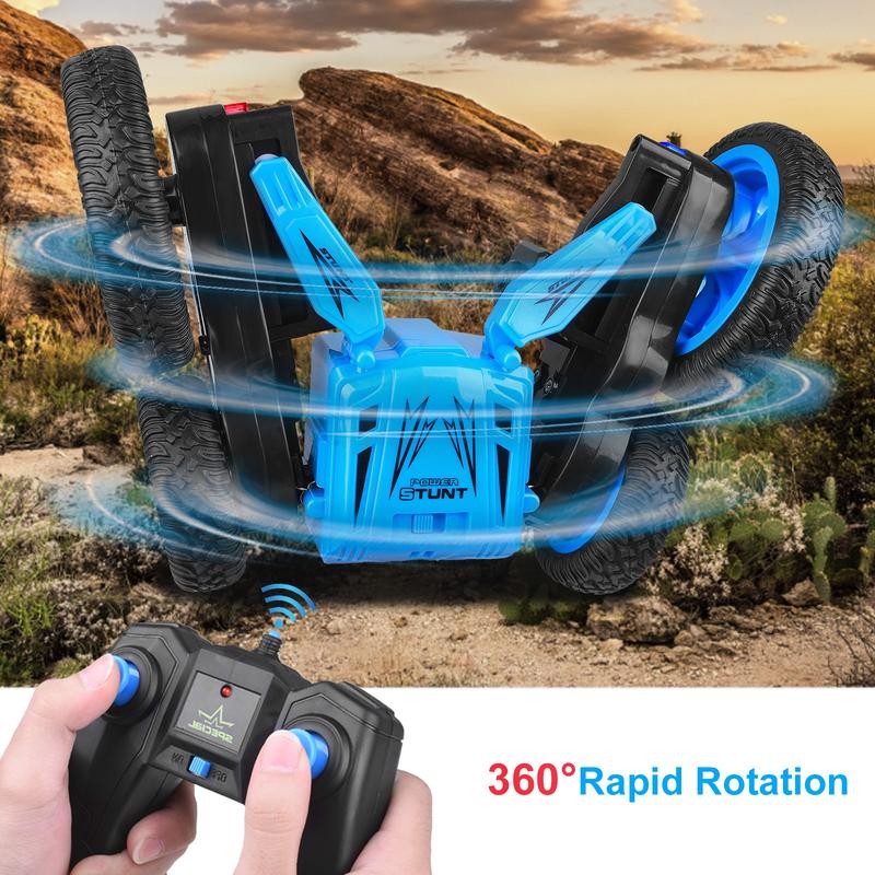 COODENKEY Remote Control Car 4WD 2.4GHz 360° Flips Rechargeable Electric