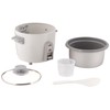 Zojirushi 3 Cup Rice Cooker/Steamer ( White)