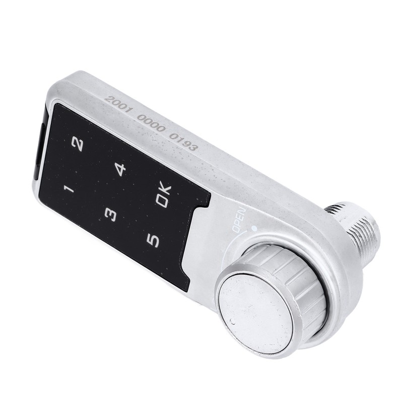 Touch Digital Password Keypad Cabinet Lock 30mm Silver Electronic Anti