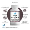 L-Lisina 100 Pura 120 Cps SAISA HERBAL Lisina Suplemento Alimenticio