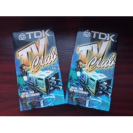 TDK E240 TV Blank Tapes