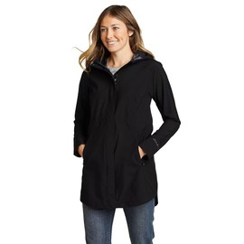 Eddie Bauer Women's Cloud Cap Stretch 2.0 Parka, Black, Large