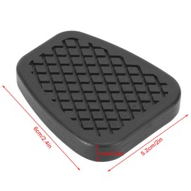 Brake Pedal Pad, 46545-538-010, Car Clutch Brake Pedal Rubber Pad Replacement for CR-Z/CR-V/Fit