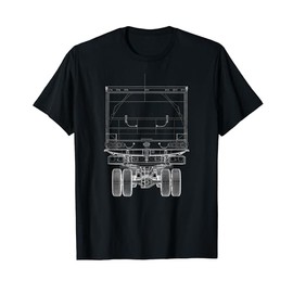 Wireframe Semi-trailer T-Shirt