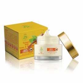 King of Natural Products TURMERIC WITH NEEM & MORINGA | FACE CREAM | 100% Natural