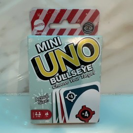 Mattel UNO "Mini UNO BullsEye Edition Card Game "Choose Your Target" NEW