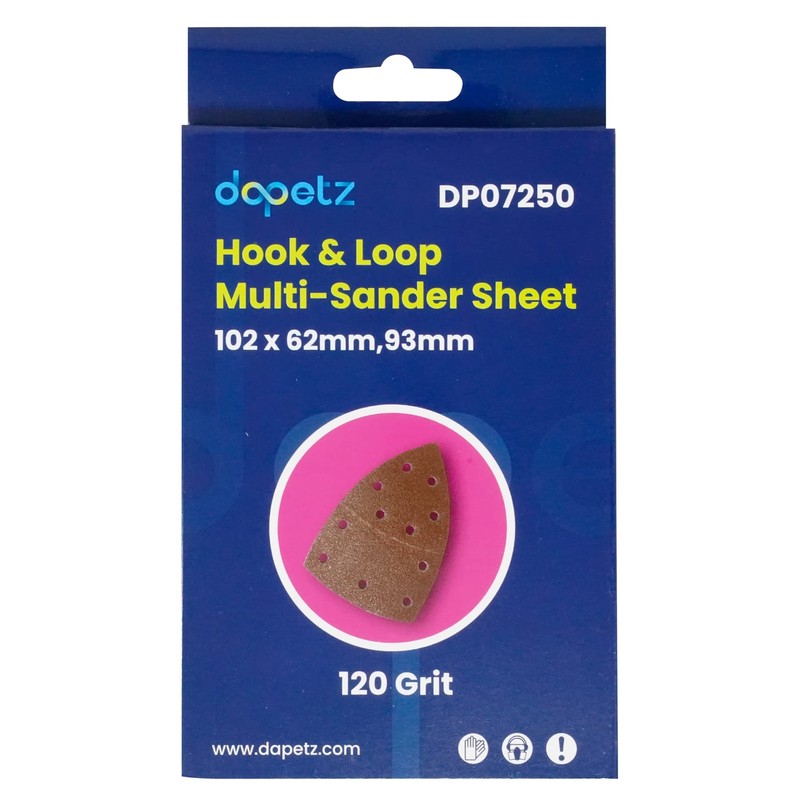 Dapetz ® Mouse Sanding Pads 10Pcs 102 x 62mm, 93mm