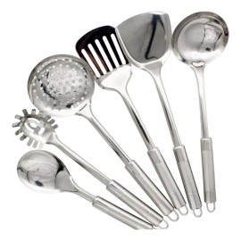 Utensilios De Cocina Juego De Acero Inoxidable 6 J