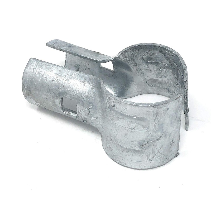 Chain Link Fence End Rail Clamps with Bolts & Nuts