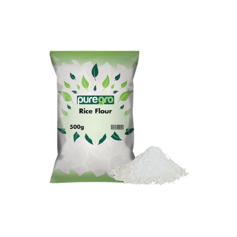 Puregro Rice Flour 500g (Pack of 1) | 100% Pure
