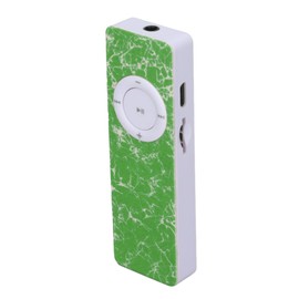 Elprico MP3 Player, Portable HiFi Music Player, Digital Lossless Sound, MP3 Music Player, Student Walkman Support, Up to 64 GB Memory Card (Green)