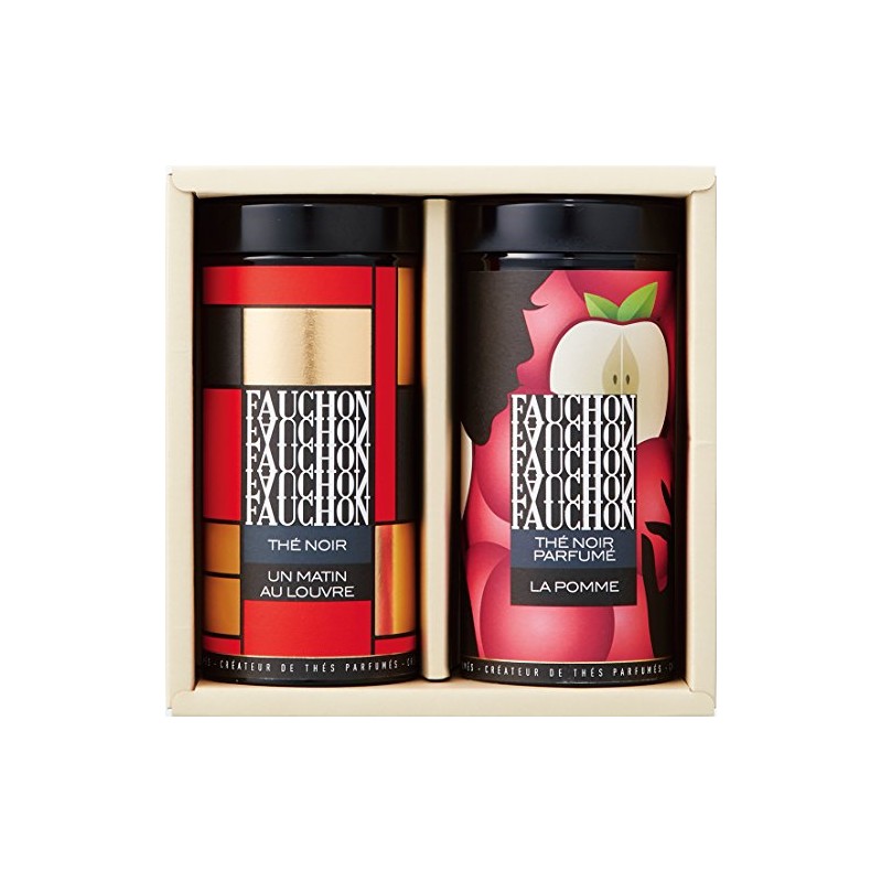 Fauchon Tea Assortment FT-304 (Apple 140g/Matin-au Louvre 120g)