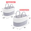 Babynma Rope Diaper Caddy - Storage for Baby and Toddler