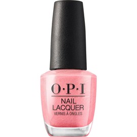 OPI NLR44 Nail Lacquer, High Color, Easy to Apply, Pink, Lamé, 0.5 fl. oz. (15 mL)