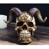 Day of The Dead El Diablo Horned Devil Skull Hell