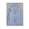 Sara Miller Savannah A5 Fabric Journal, 200 Ruled gold edged