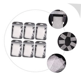 Healvian 60pcs Nail Art Fiber Set Nail Extension Tools Manicure Hand Supplies Safe Material for Travel Random Style