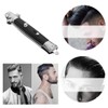 Switchblade Comb, Foldable Stainless Steel Hair Comb with Automatic Push