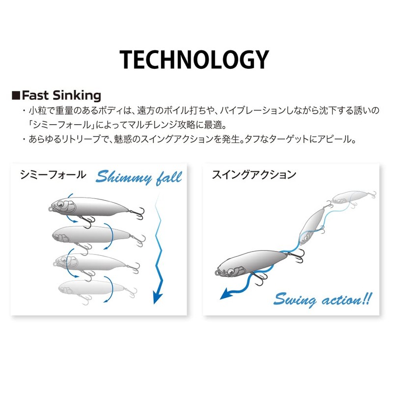 Megabass KARASHI SW FS Chart