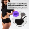 tootles Women's Flatulence Filtering Hip Hugger 3.0 - Replaceable Activated