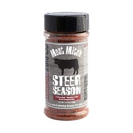 Meat Mitch Steer Season Beef Seasoning, 6.2 Ounce - Memphis in May World Championship Winning BBQ Rub