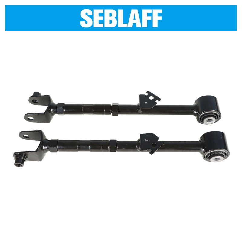 SEBLAFF 2-Pack Adjustable Rear Alignment Camber Arm Kit Replacement for