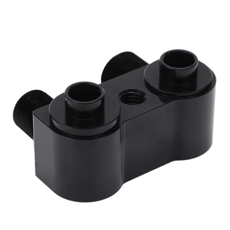 AC Compressor Fitting 90° Turn Angle 6061‑T6 Billet Aluminum Alloy