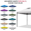 10x10 Pop Up Canopy Replacement Top Cover with Air Vent